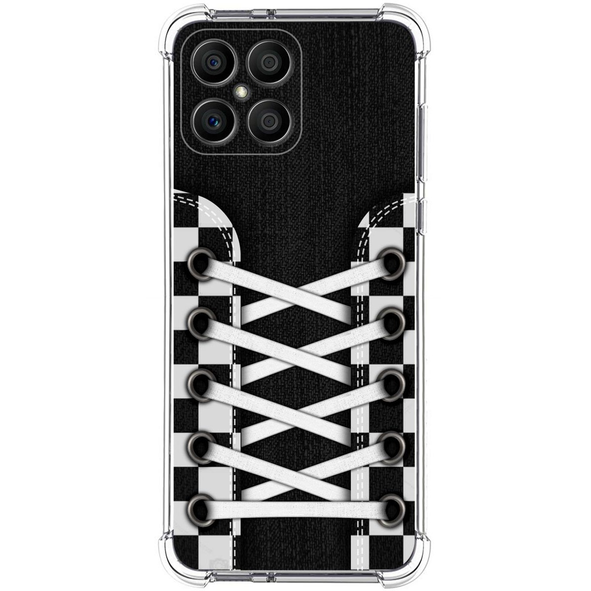 Funda Silicona Antigolpes para Huawei Honor X8 diseño Zapatillas 03 Dibujos