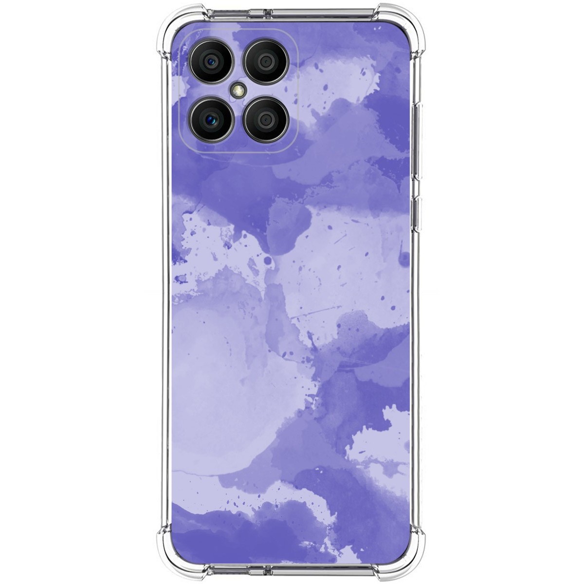 Funda Silicona Antigolpes para Huawei Honor X8 diseño Acuarela 01 Dibujos