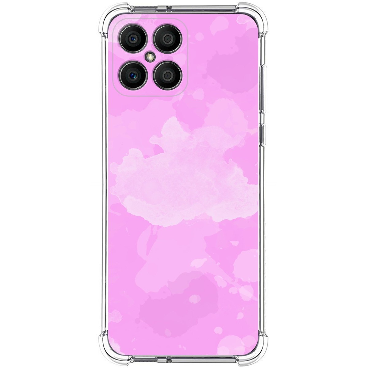 Funda Silicona Antigolpes para Huawei Honor X8 diseño Acuarela 04 Dibujos