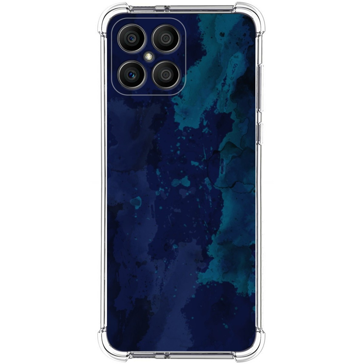 Funda Silicona Antigolpes para Huawei Honor X8 diseño Acuarela 13 Dibujos