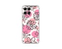 Funda Silicona Antigolpes para Huawei Honor X8 diseño Flores 09 Dibujos