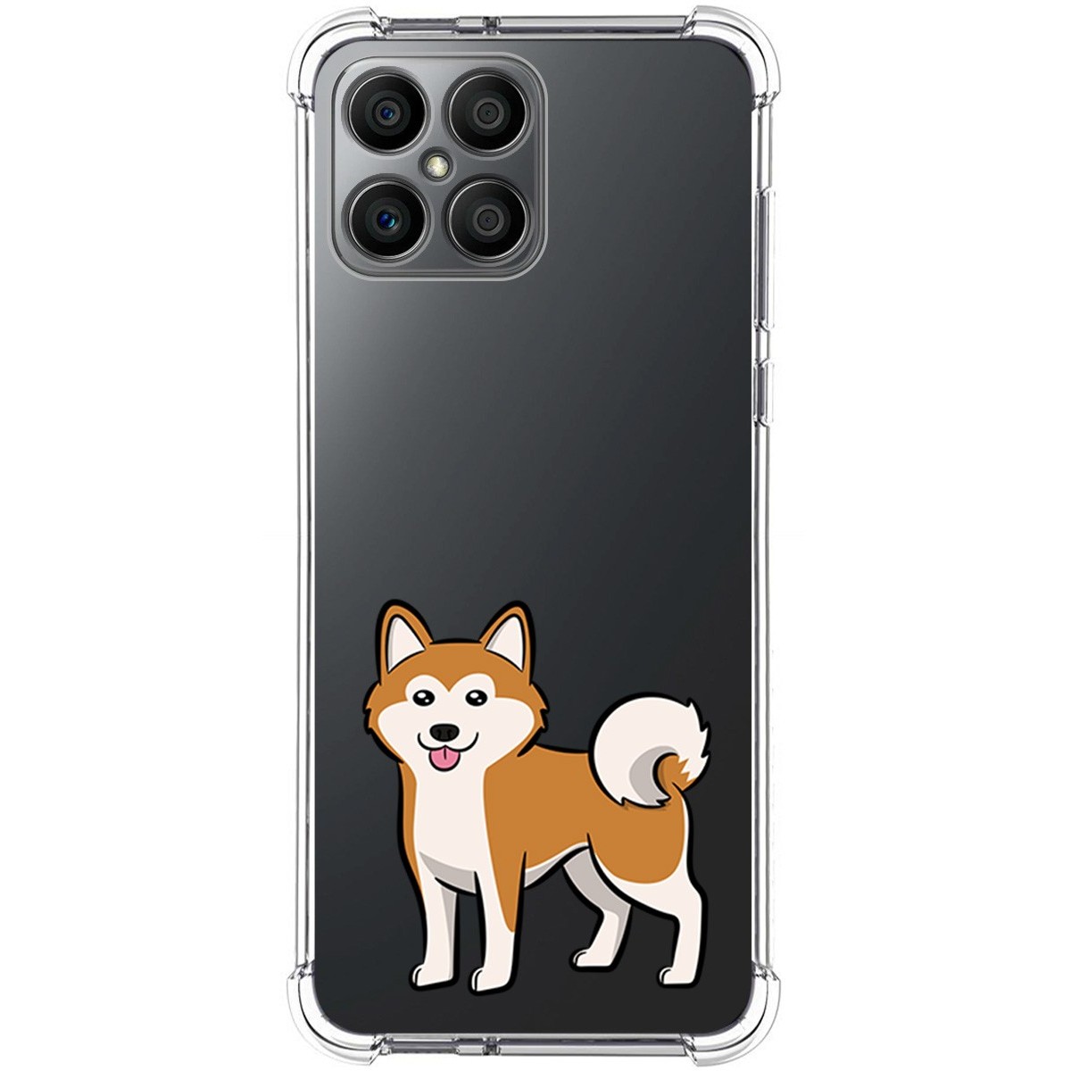 Funda Silicona Antigolpes para Huawei Honor X8 diseño Perros 02 Dibujos