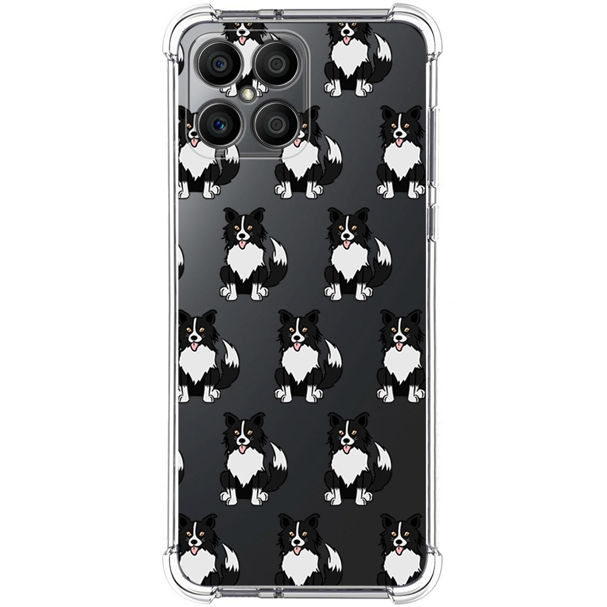 Funda Silicona Antigolpes para Huawei Honor X8 diseño Perros 07 Dibujos