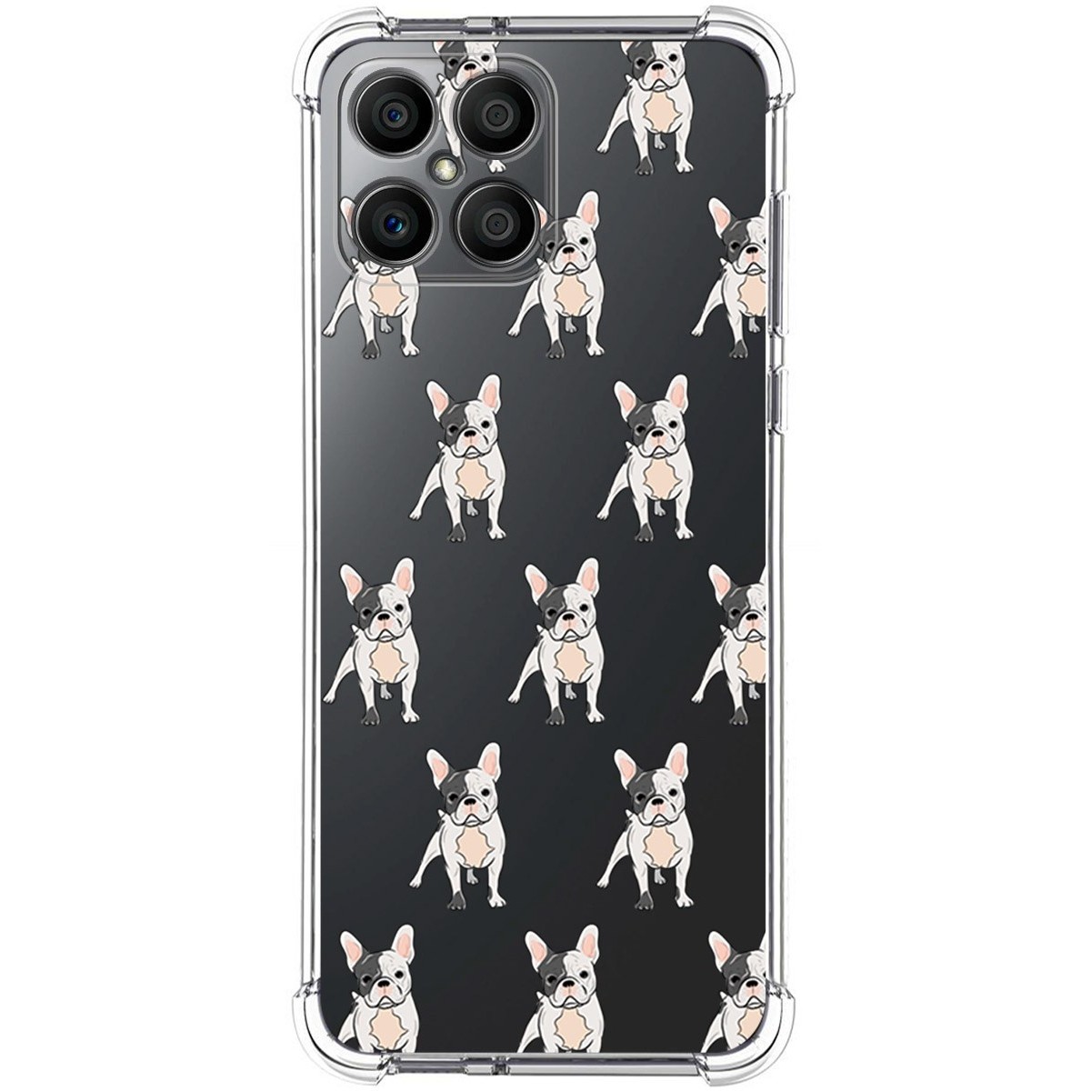 Funda Silicona Antigolpes para Huawei Honor X8 diseño Perros 12 Dibujos
