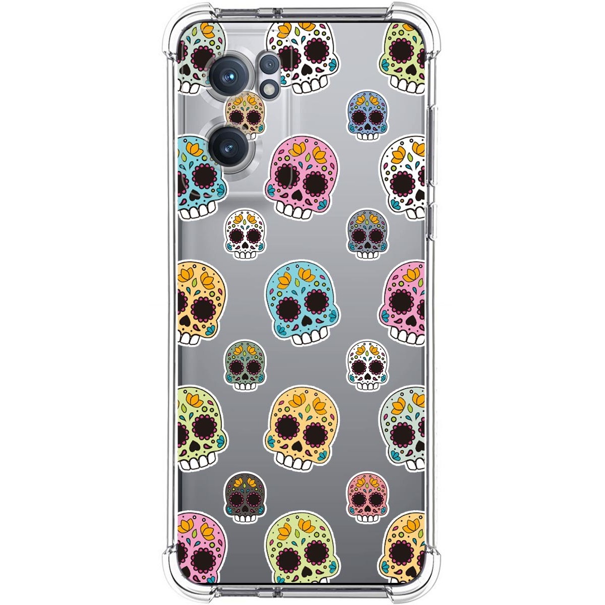 Funda Silicona Antigolpes para Oneplus Nord CE 2 5G diseño Catrina Dibujos