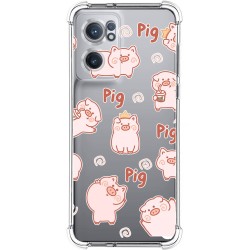Funda Silicona Antigolpes para Oneplus Nord CE 2 5G diseño Cerdos Dibujos