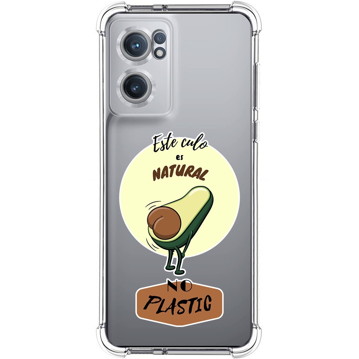 Funda Silicona Antigolpes para Oneplus Nord CE 2 5G diseño Culo Natural Dibujos