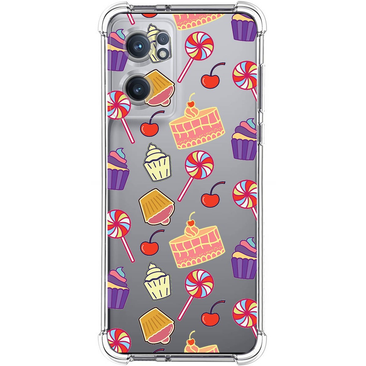 Funda Silicona Antigolpes para Oneplus Nord CE 2 5G diseño Dulces 01 Dibujos