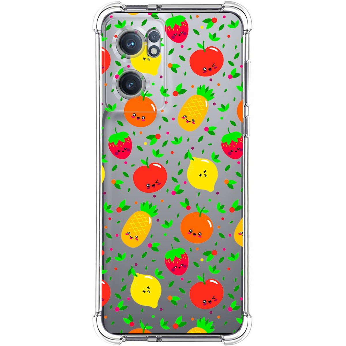 Funda Silicona Antigolpes para Oneplus Nord CE 2 5G diseño Frutas 01 Dibujos