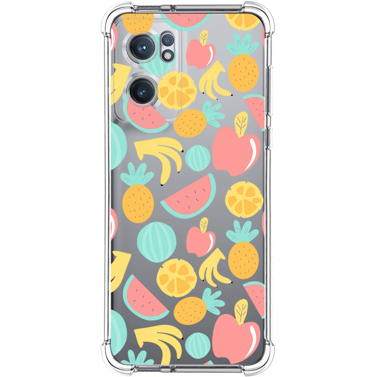 Funda Silicona Antigolpes para Oneplus Nord CE 2 5G diseño Frutas 02 Dibujos
