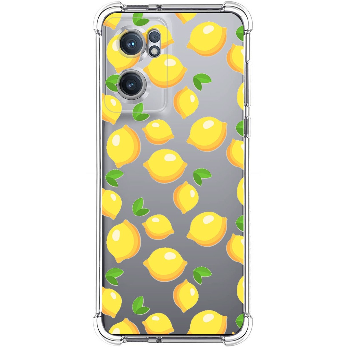 Funda Silicona Antigolpes para Oneplus Nord CE 2 5G diseño Limones Dibujos