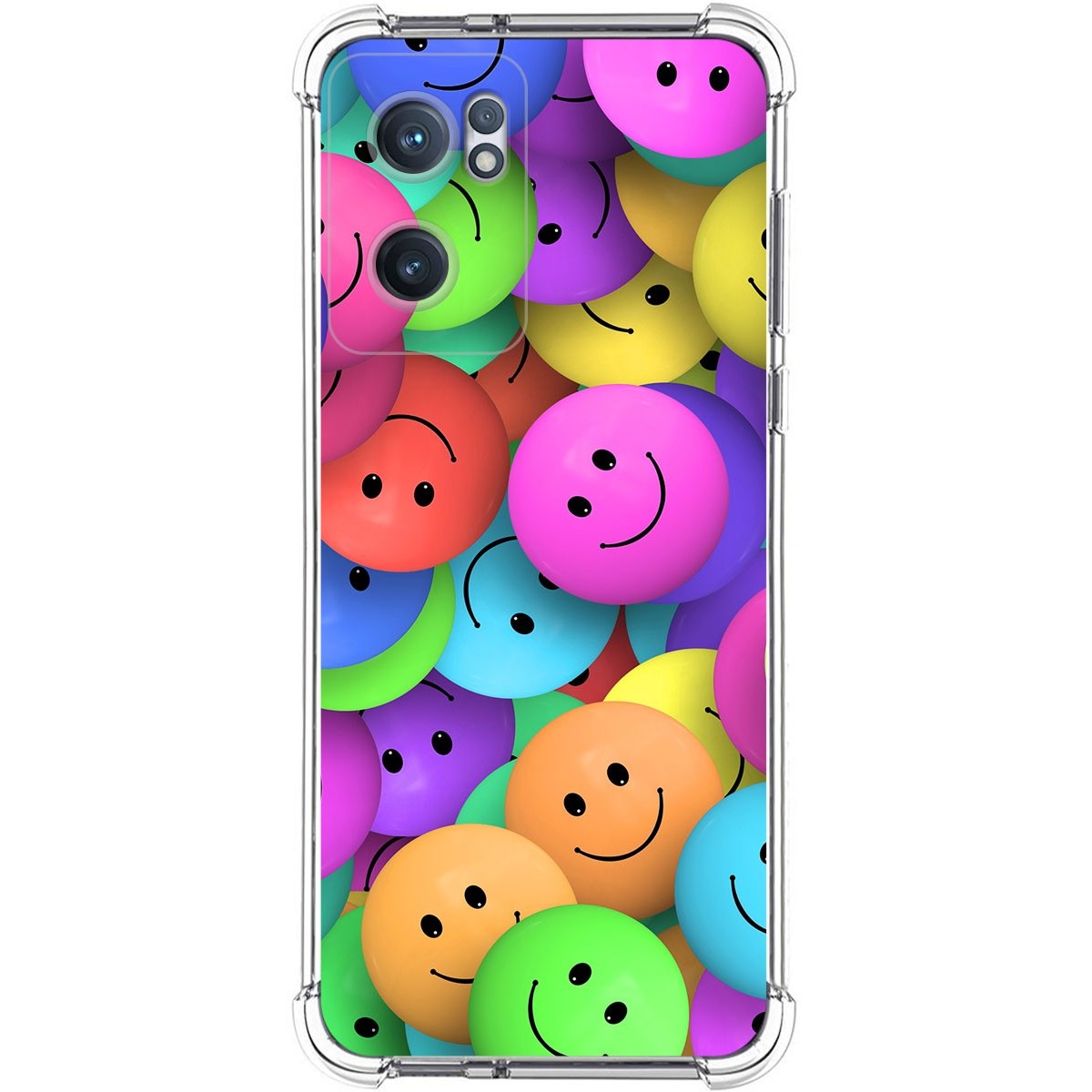Funda Silicona Antigolpes para Oneplus Nord CE 2 5G diseño Smile Dibujos
