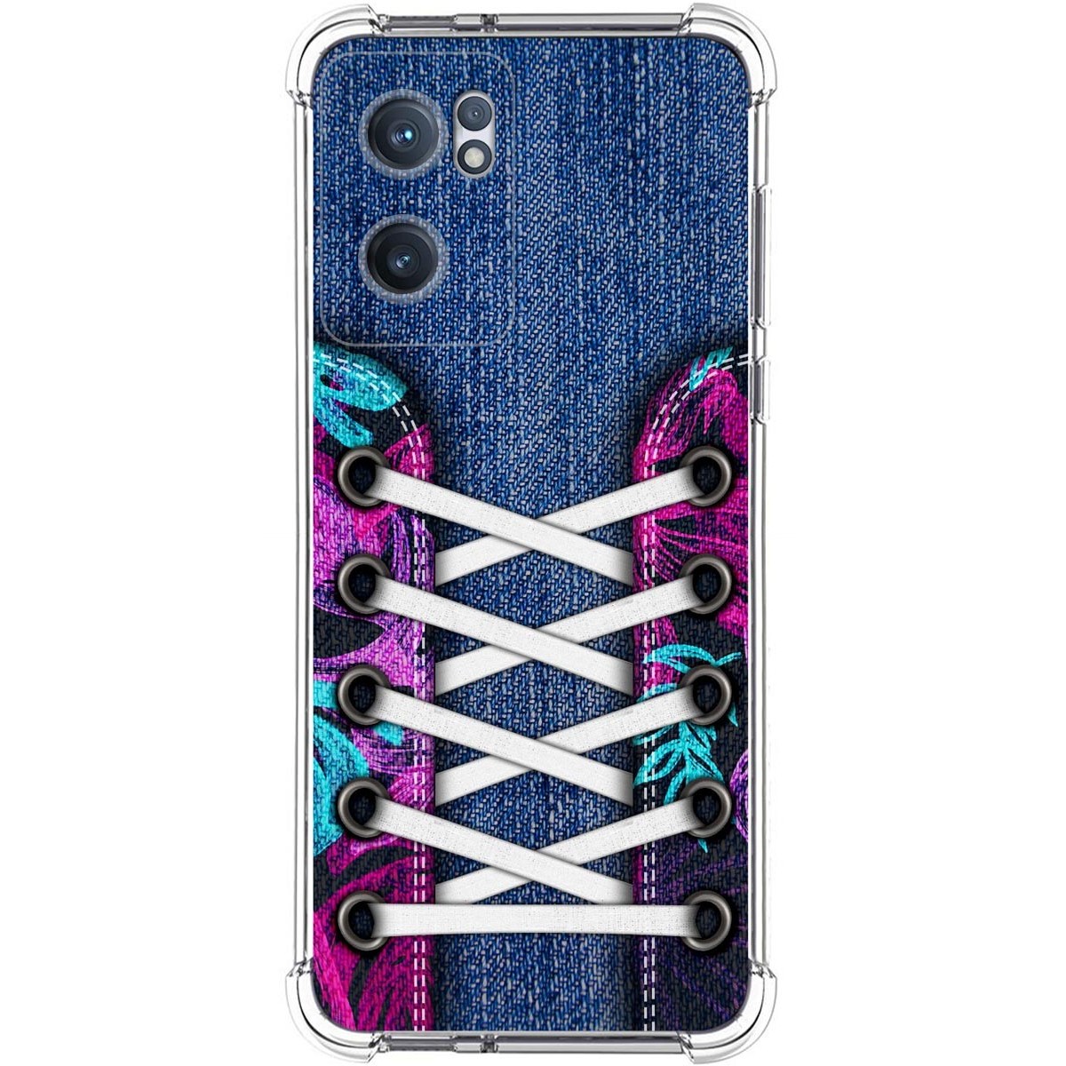 Funda Silicona Antigolpes para Oneplus Nord CE 2 5G diseño Zapatillas 06 Dibujos