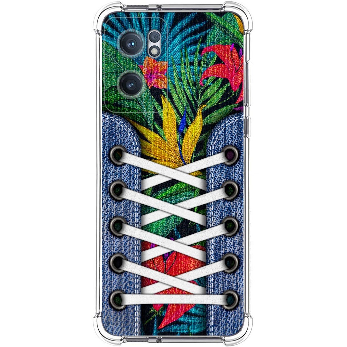 Funda Silicona Antigolpes para Oneplus Nord CE 2 5G diseño Zapatillas 12 Dibujos