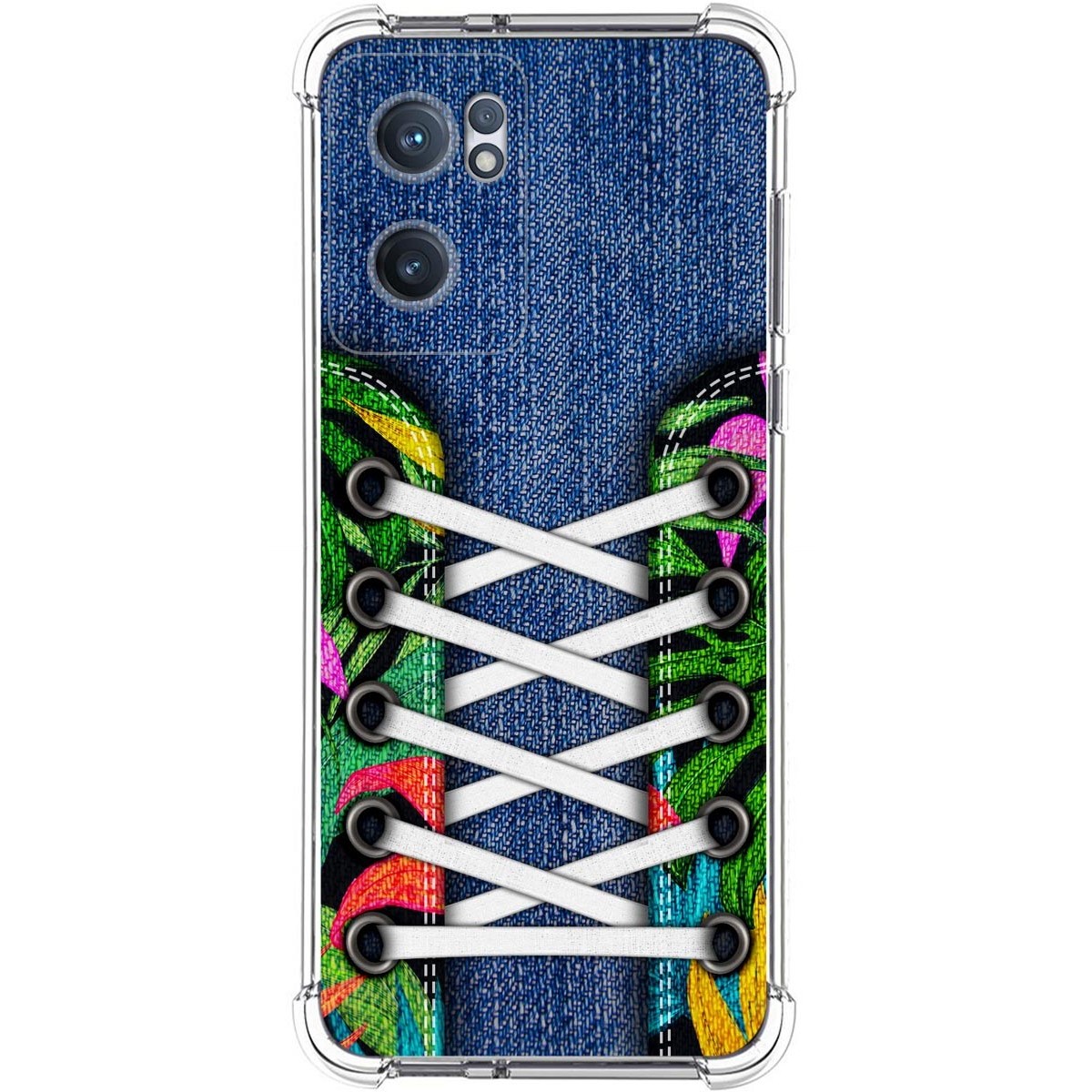 Funda Silicona Antigolpes para Oneplus Nord CE 2 5G diseño Zapatillas 13 Dibujos