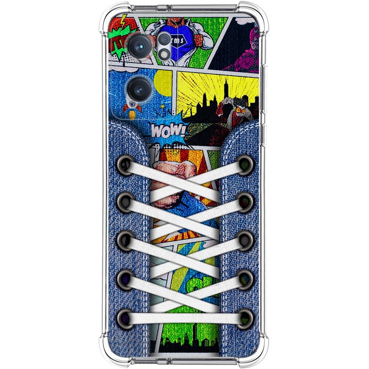 Funda Silicona Antigolpes para Oneplus Nord CE 2 5G diseño Zapatillas 14 Dibujos