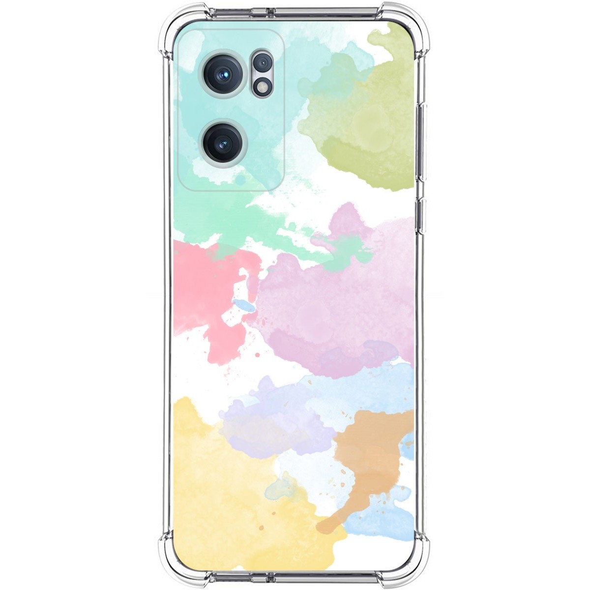 Funda Silicona Antigolpes para Oneplus Nord CE 2 5G diseño Acuarela 11 Dibujos