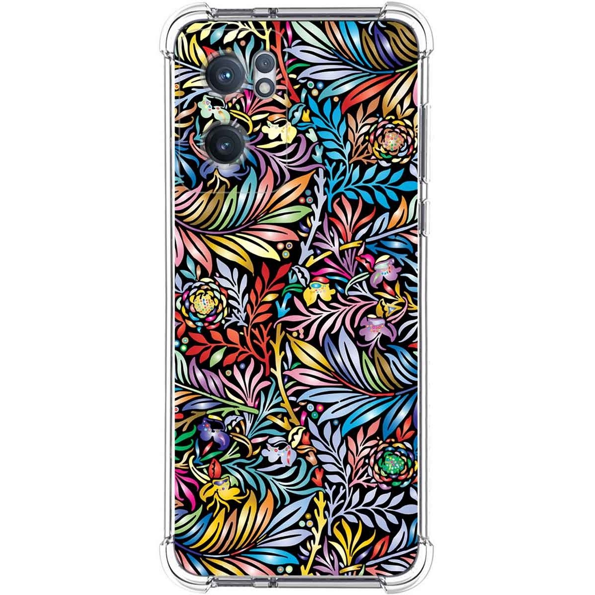 Funda Silicona Antigolpes para Oneplus Nord CE 2 5G diseño Flores 04 Dibujos