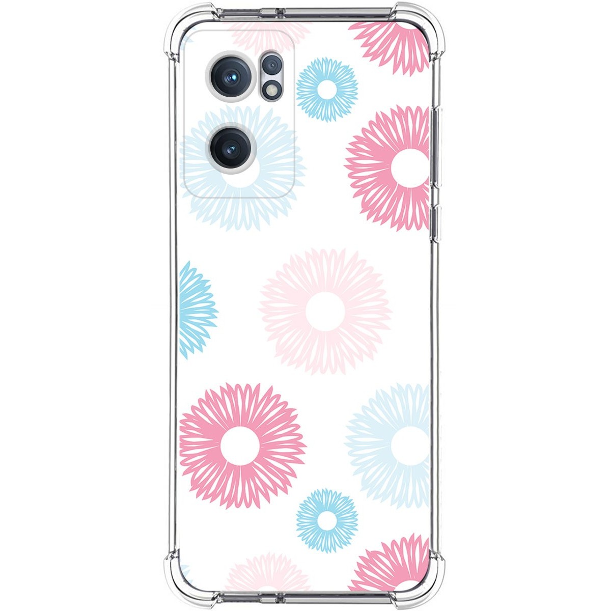 Funda Silicona Antigolpes para Oneplus Nord CE 2 5G diseño Flores 06 Dibujos