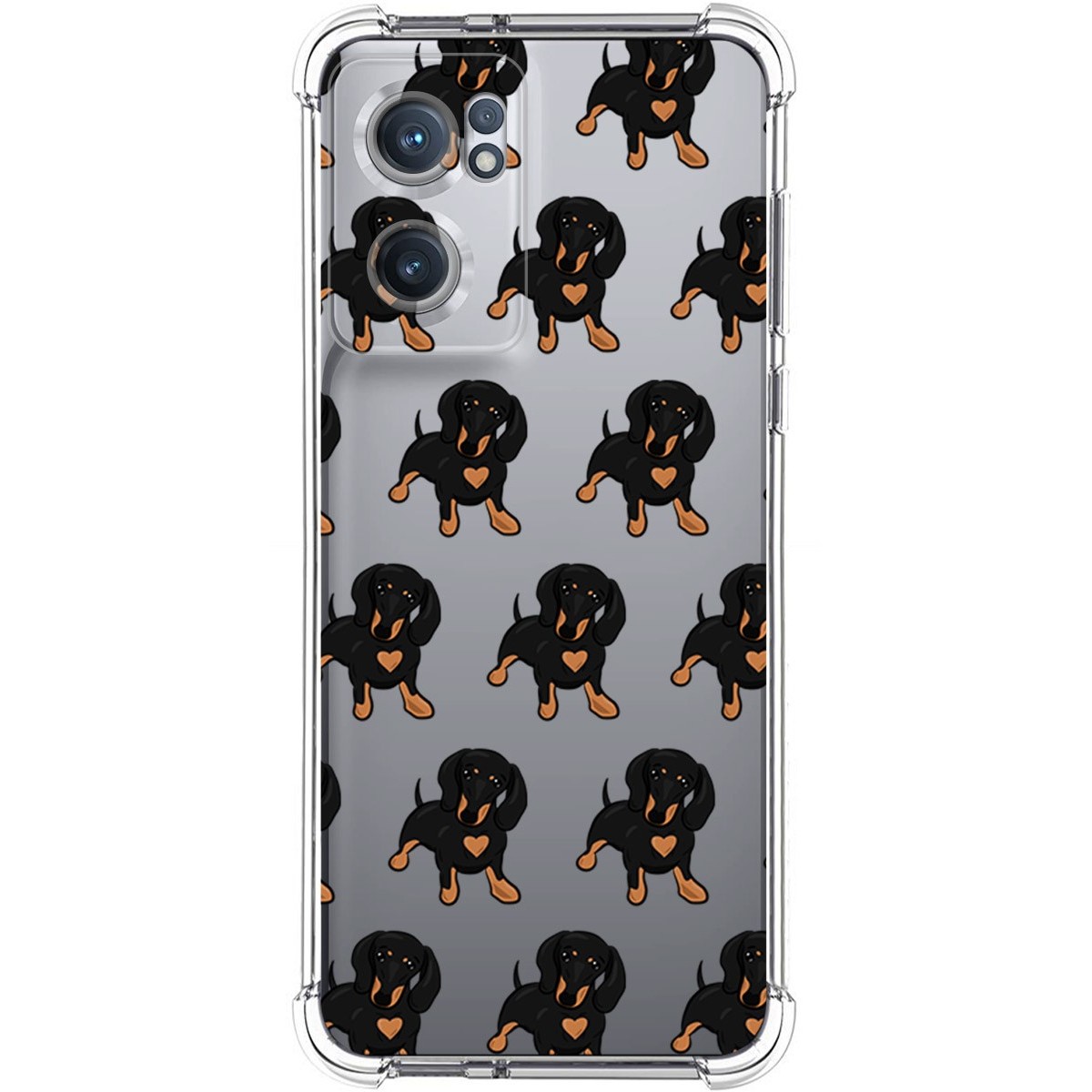 Funda Silicona Antigolpes para Oneplus Nord CE 2 5G diseño Perros 10 Dibujos