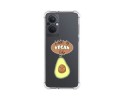 Funda Silicona Antigolpes para Oppo A96 5G diseño Vegan Life Dibujos