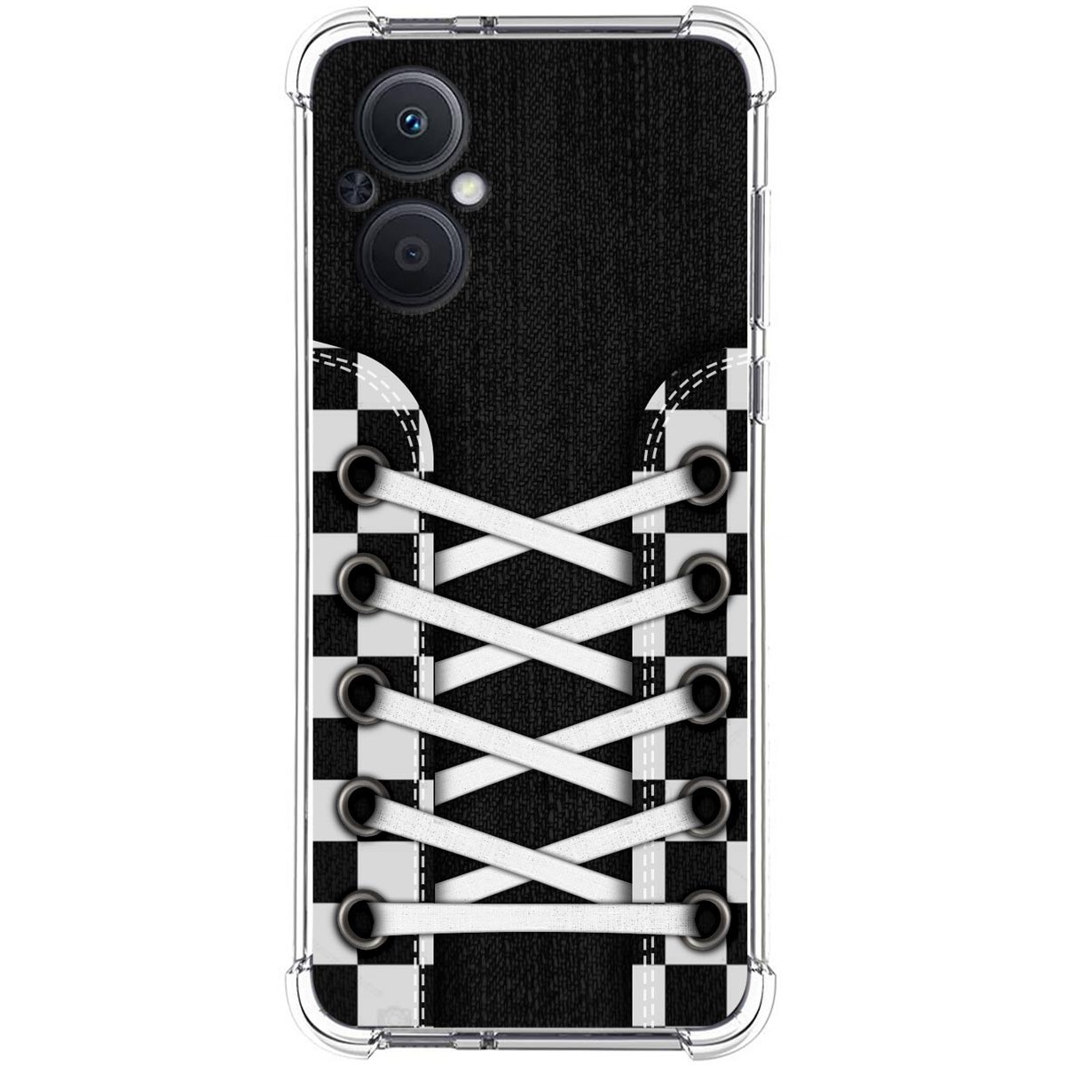 Funda Silicona Antigolpes para Oppo A96 5G diseño Zapatillas 03 Dibujos