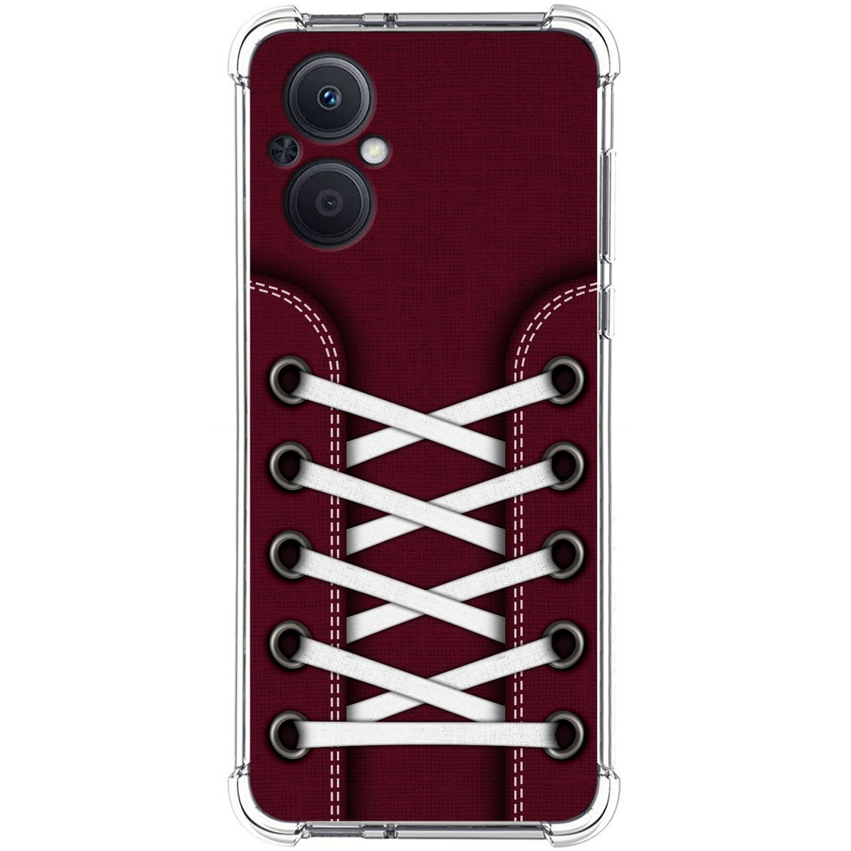 Funda Silicona Antigolpes para Oppo A96 5G diseño Zapatillas 17 Dibujos