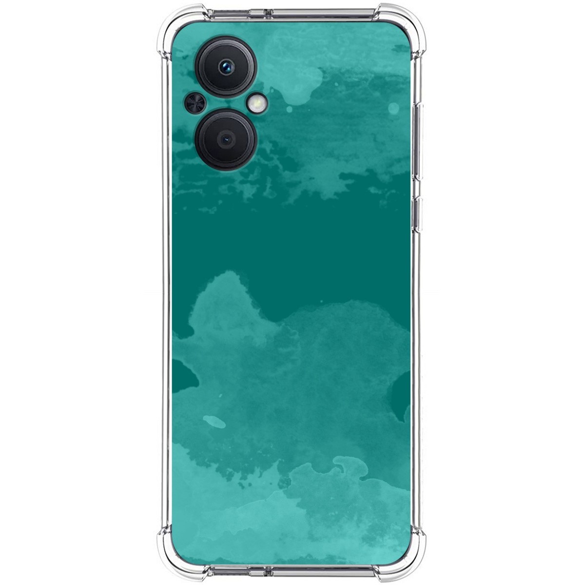 Funda Silicona Antigolpes para Oppo A96 5G diseño Acuarela 06 Dibujos
