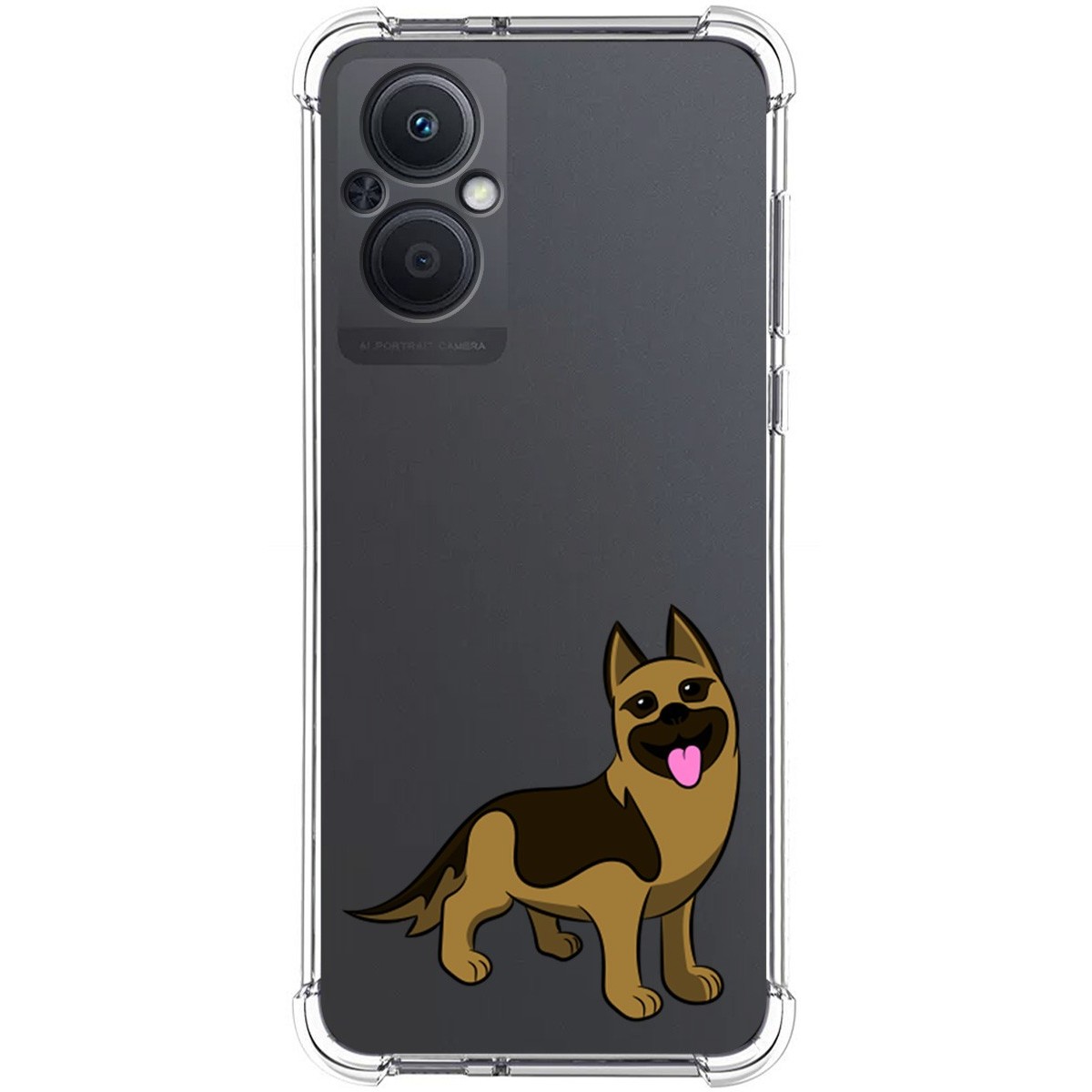 Funda Silicona Antigolpes para Oppo A96 5G diseño Perros 03 Dibujos