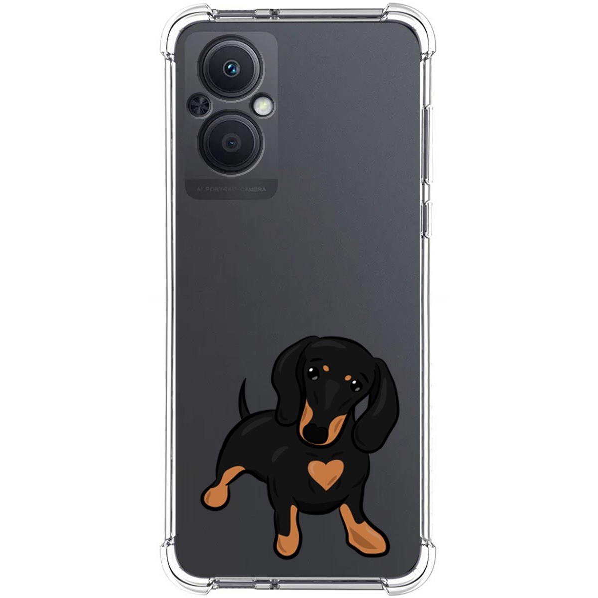 Funda Silicona Antigolpes para Oppo A96 5G diseño Perros 04 Dibujos