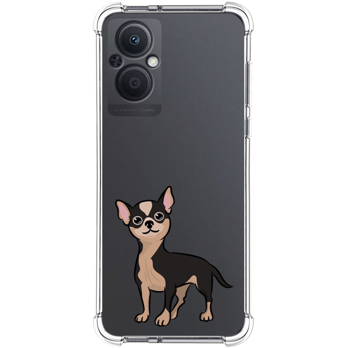 Funda Silicona Antigolpes para Oppo A96 5G diseño Perros 05 Dibujos