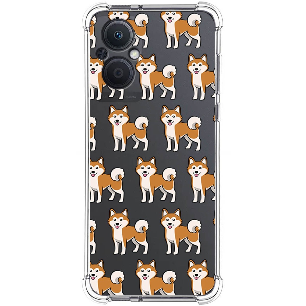 Funda Silicona Antigolpes para Oppo A96 5G diseño Perros 08 Dibujos