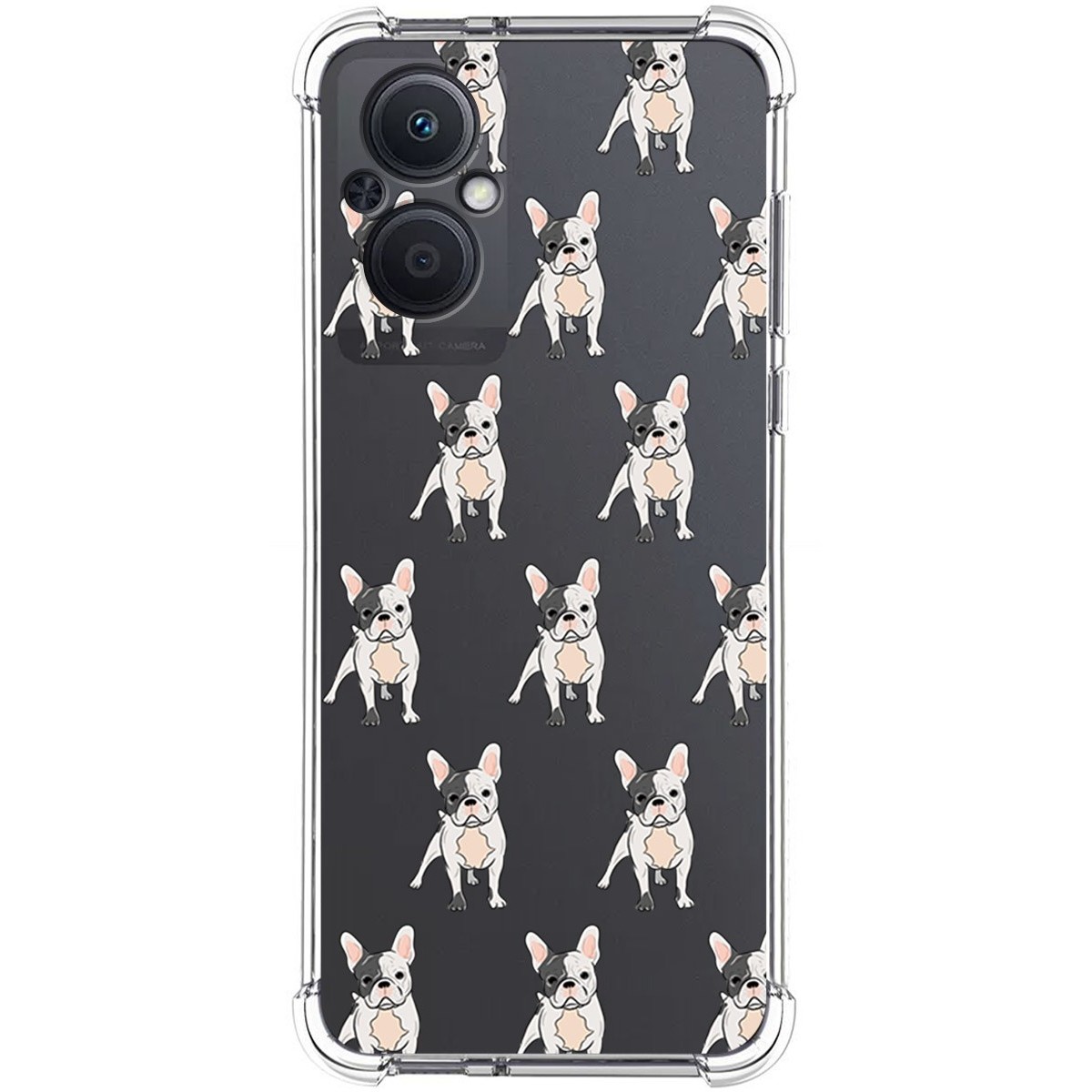 Funda Silicona Antigolpes para Oppo A96 5G diseño Perros 12 Dibujos