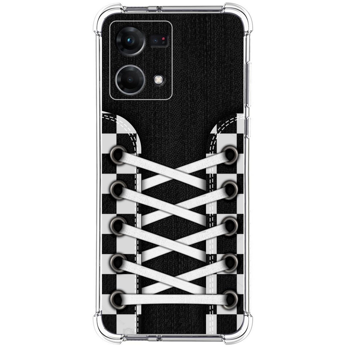 Funda Silicona Antigolpes para Oppo Reno 7 4G diseño Zapatillas 03 Dibujos