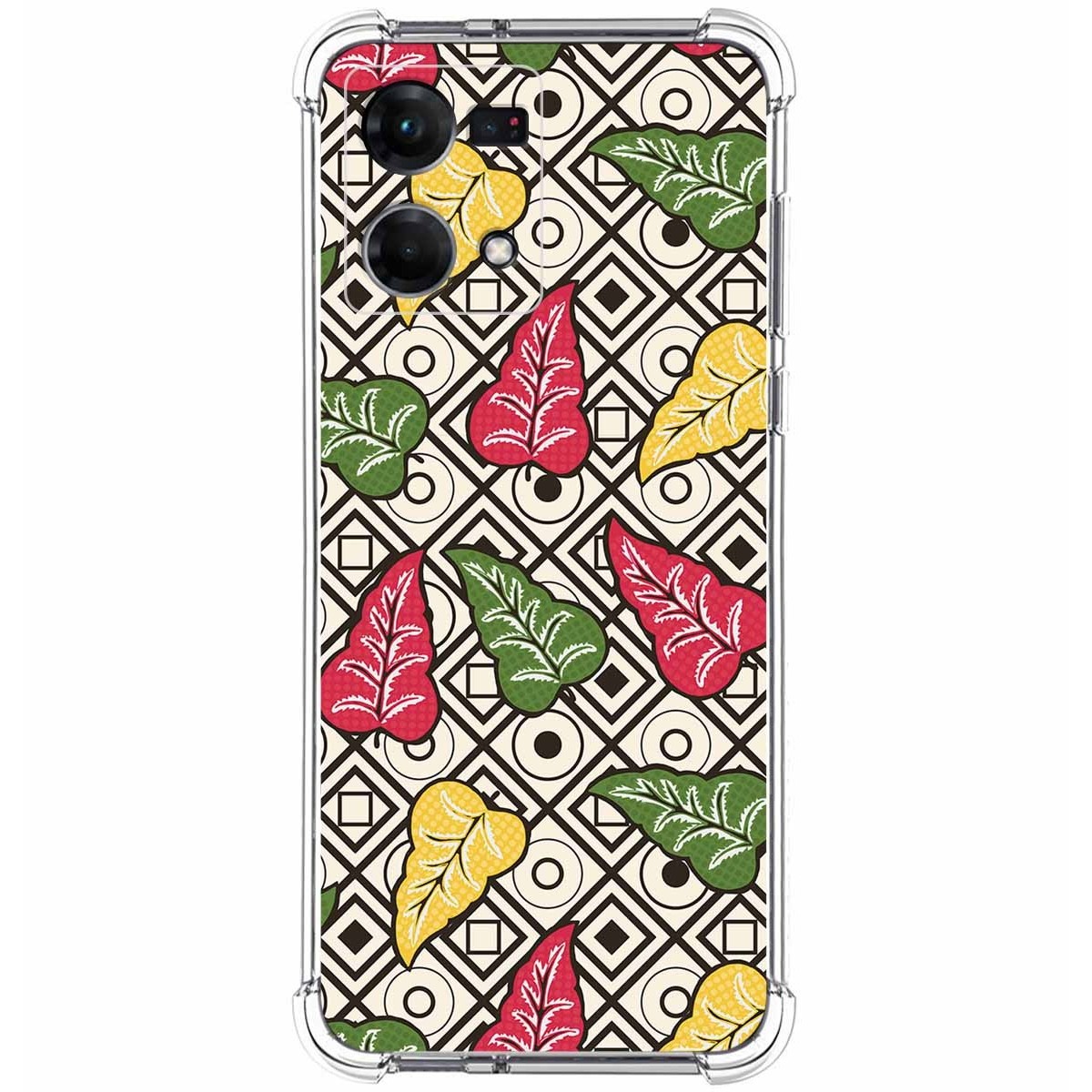 Funda Silicona Antigolpes para Oppo Reno 7 4G diseño Flores 11 Dibujos