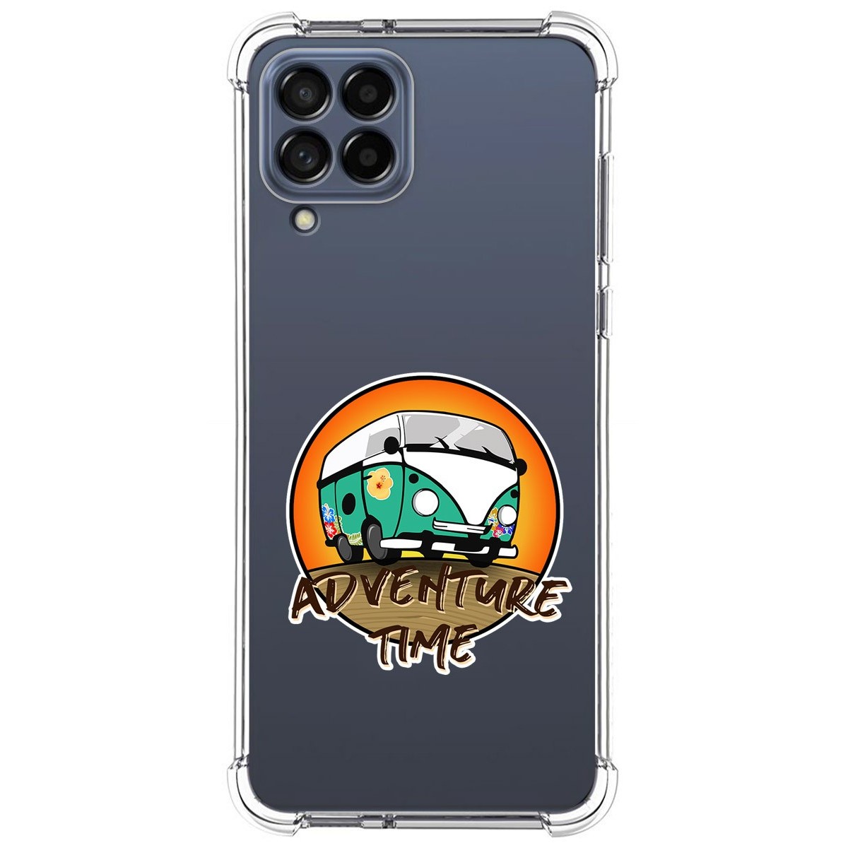 Funda Silicona Antigolpes para Samsung Galaxy M53 5G diseño Adventure Time Dibujos