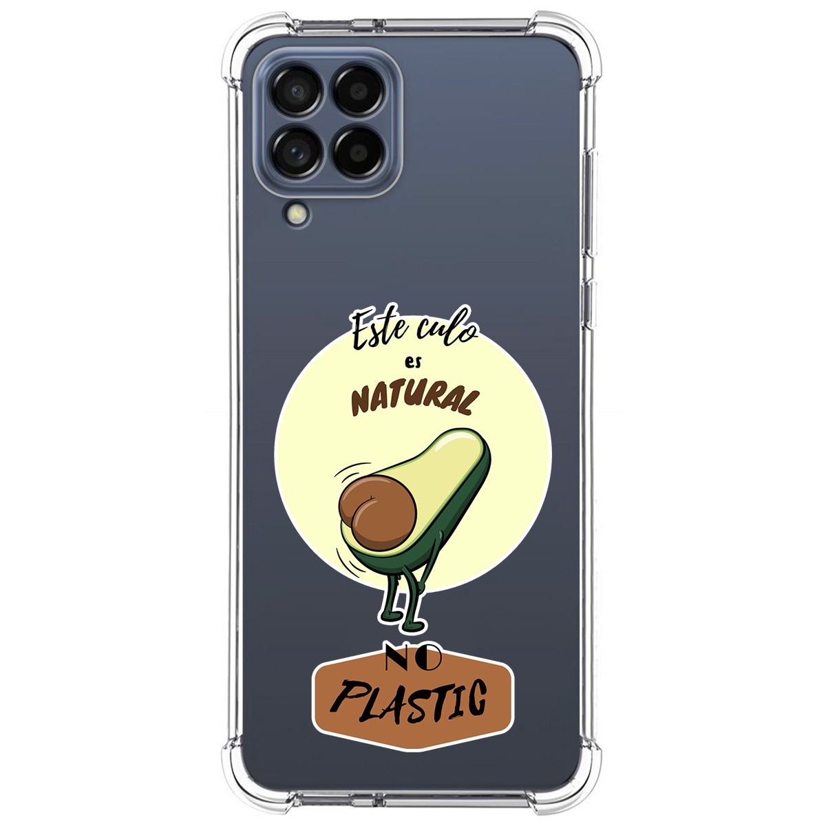 Funda Silicona Antigolpes para Samsung Galaxy M53 5G diseño Culo Natural Dibujos