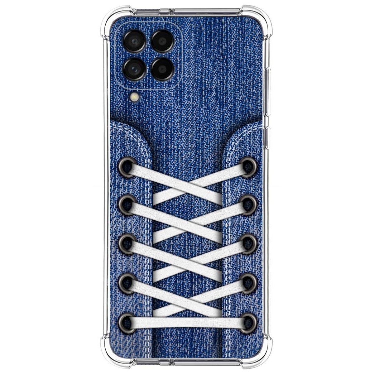 Funda Silicona Antigolpes para Samsung Galaxy M53 5G diseño Zapatillas 01 Dibujos
