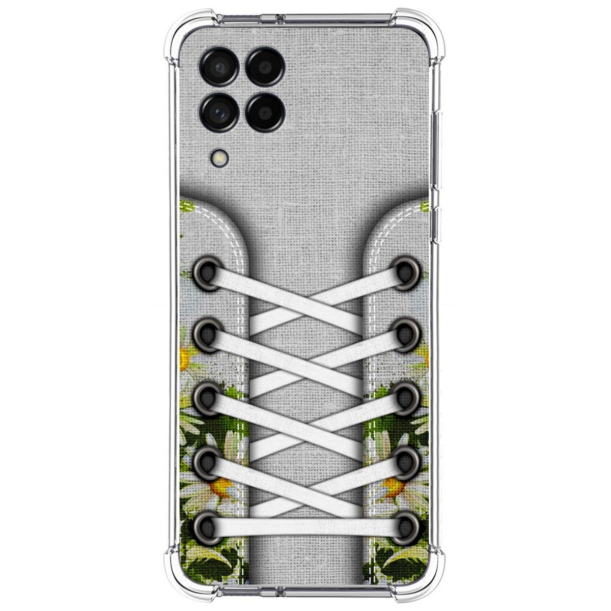 Funda Silicona Antigolpes para Samsung Galaxy M53 5G diseño Zapatillas 08 Dibujos