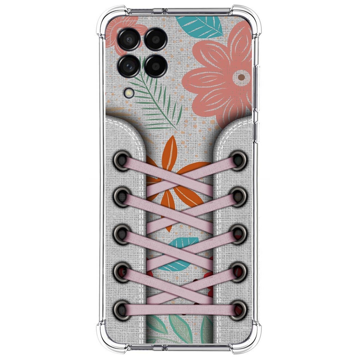 Funda Silicona Antigolpes para Samsung Galaxy M53 5G diseño Zapatillas 09 Dibujos