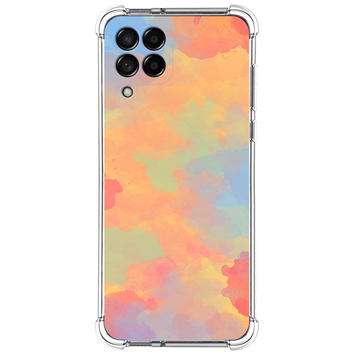 Funda Silicona Antigolpes para Samsung Galaxy M53 5G diseño Acuarela 08 Dibujos