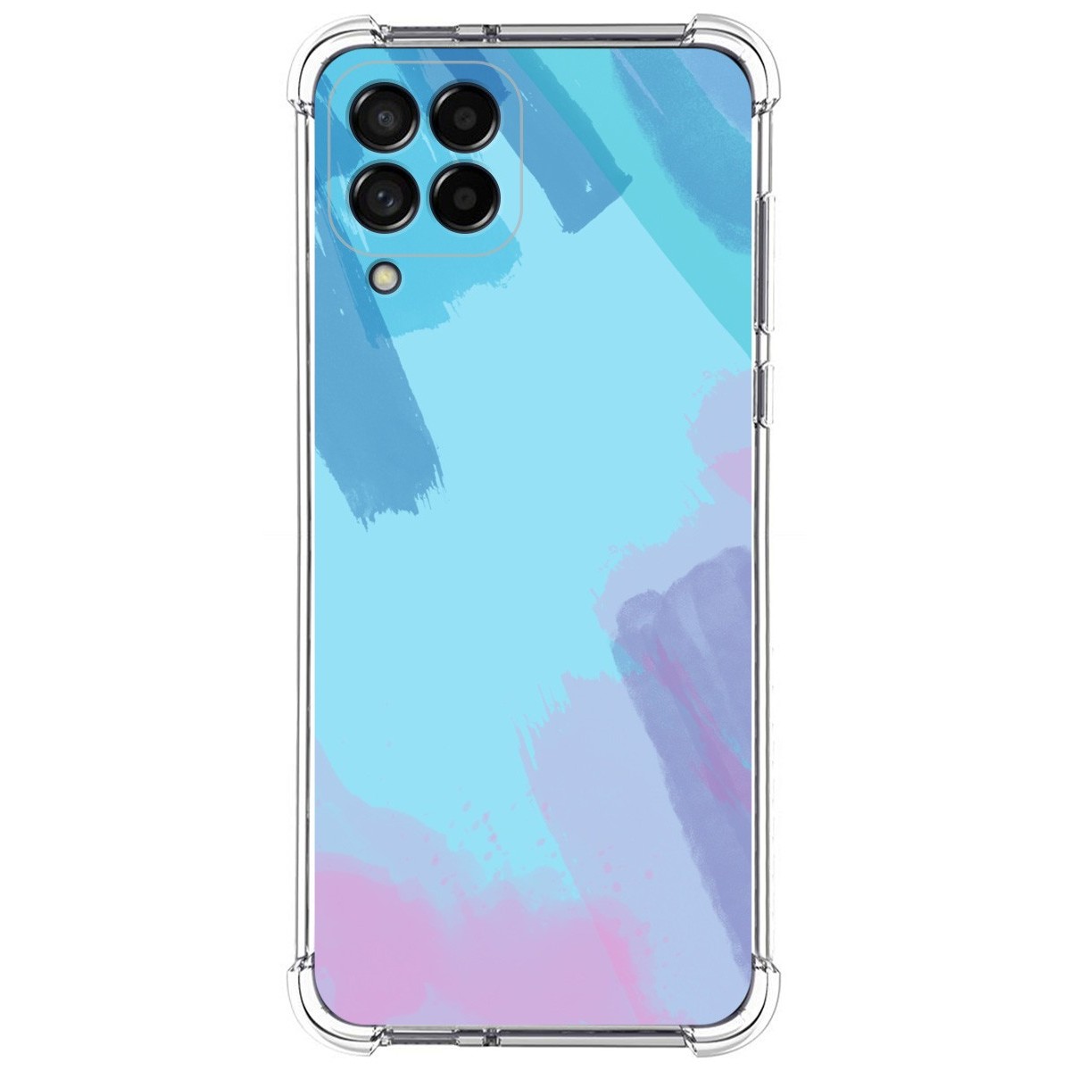 Funda Silicona Antigolpes para Samsung Galaxy M53 5G diseño Acuarela 10 Dibujos