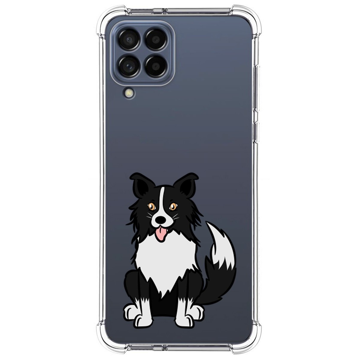 Funda Silicona Antigolpes para Samsung Galaxy M53 5G diseño Perros 01 Dibujos