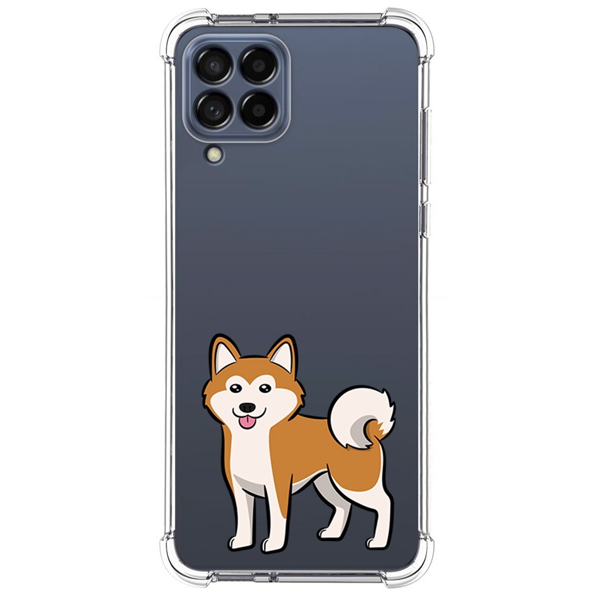 Funda Silicona Antigolpes para Samsung Galaxy M53 5G diseño Perros 02 Dibujos