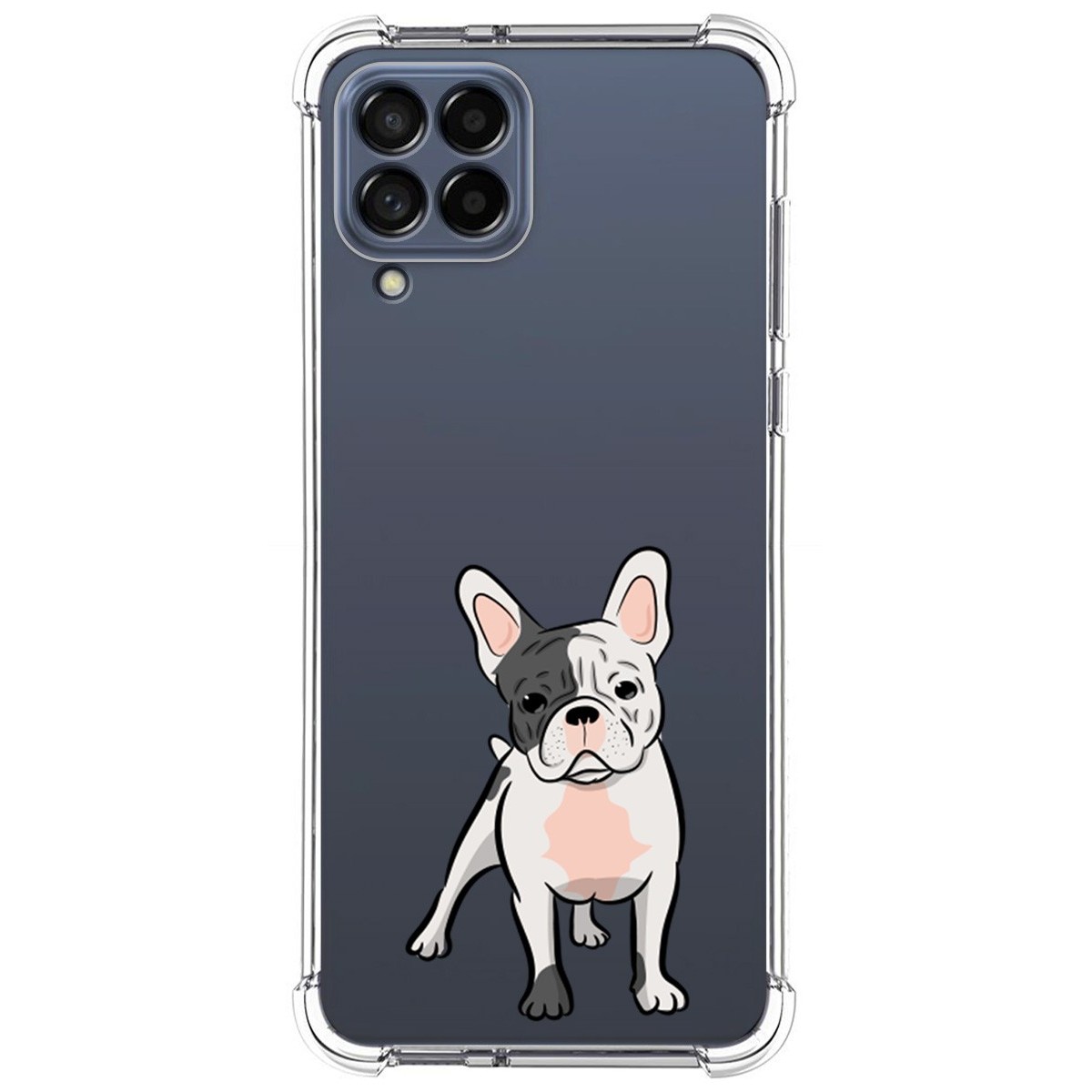 Funda Silicona Antigolpes para Samsung Galaxy M53 5G diseño Perros 06 Dibujos