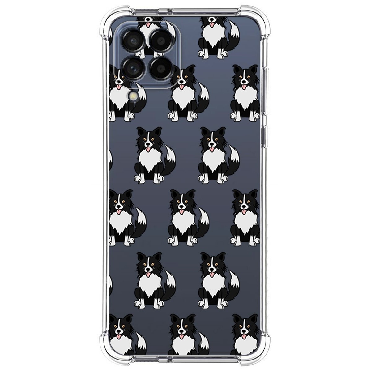 Funda Silicona Antigolpes para Samsung Galaxy M53 5G diseño Perros 07 Dibujos