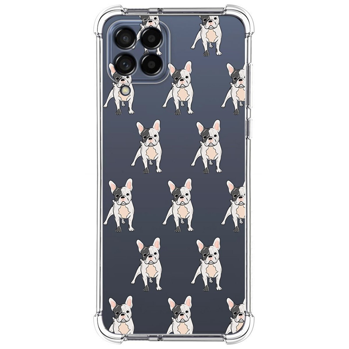 Funda Silicona Antigolpes para Samsung Galaxy M53 5G diseño Perros 12 Dibujos