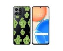 Funda Silicona Transparente para Huawei Honor X8 diseño Cactus Dibujos