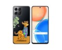 Funda Silicona Transparente para Huawei Honor X8 diseño Jirafa Dibujos