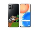 Funda Silicona Transparente para Huawei Honor X8 diseño Panda Dibujos